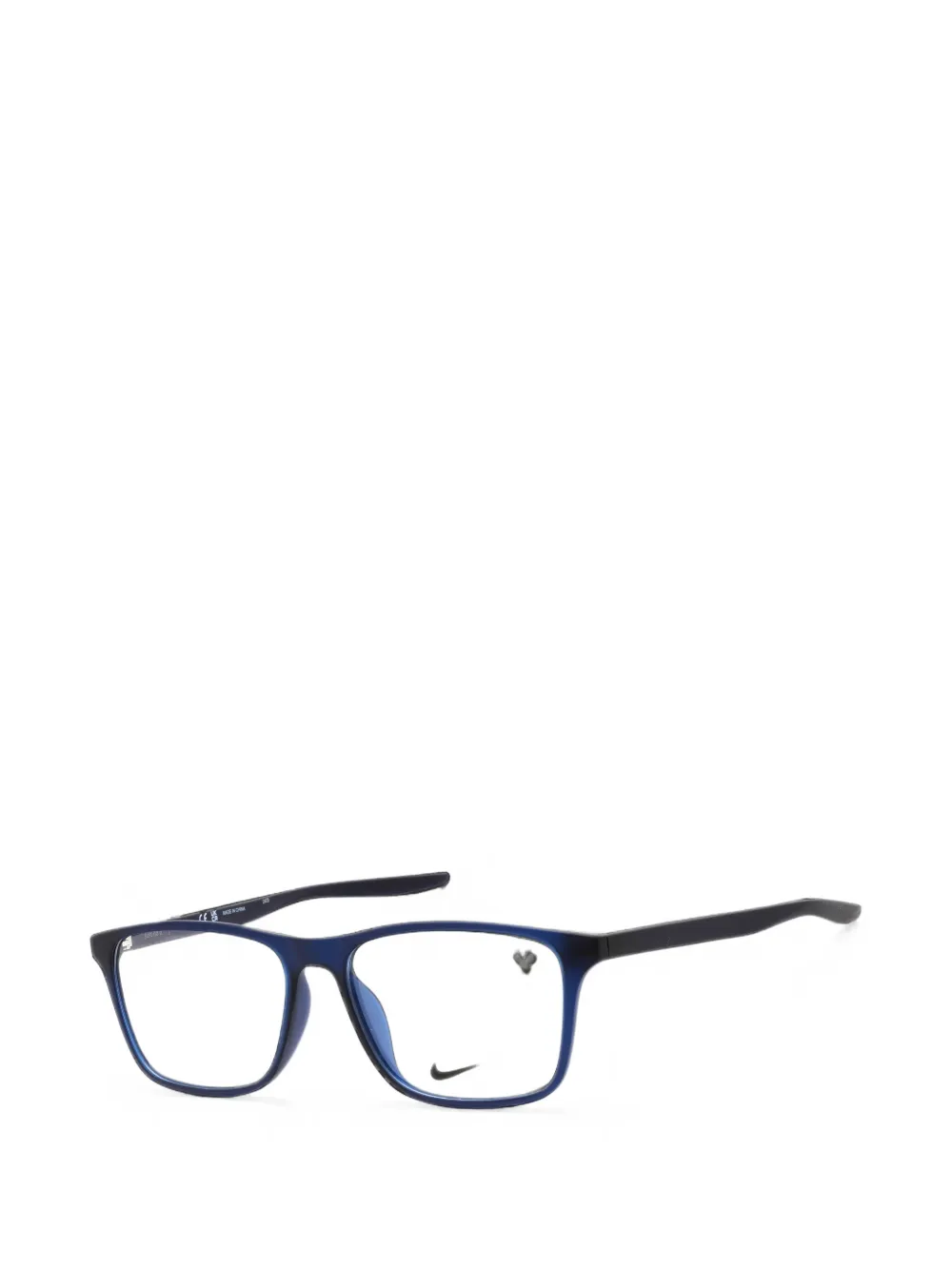 Nike rectangle-frame glasses Blauw