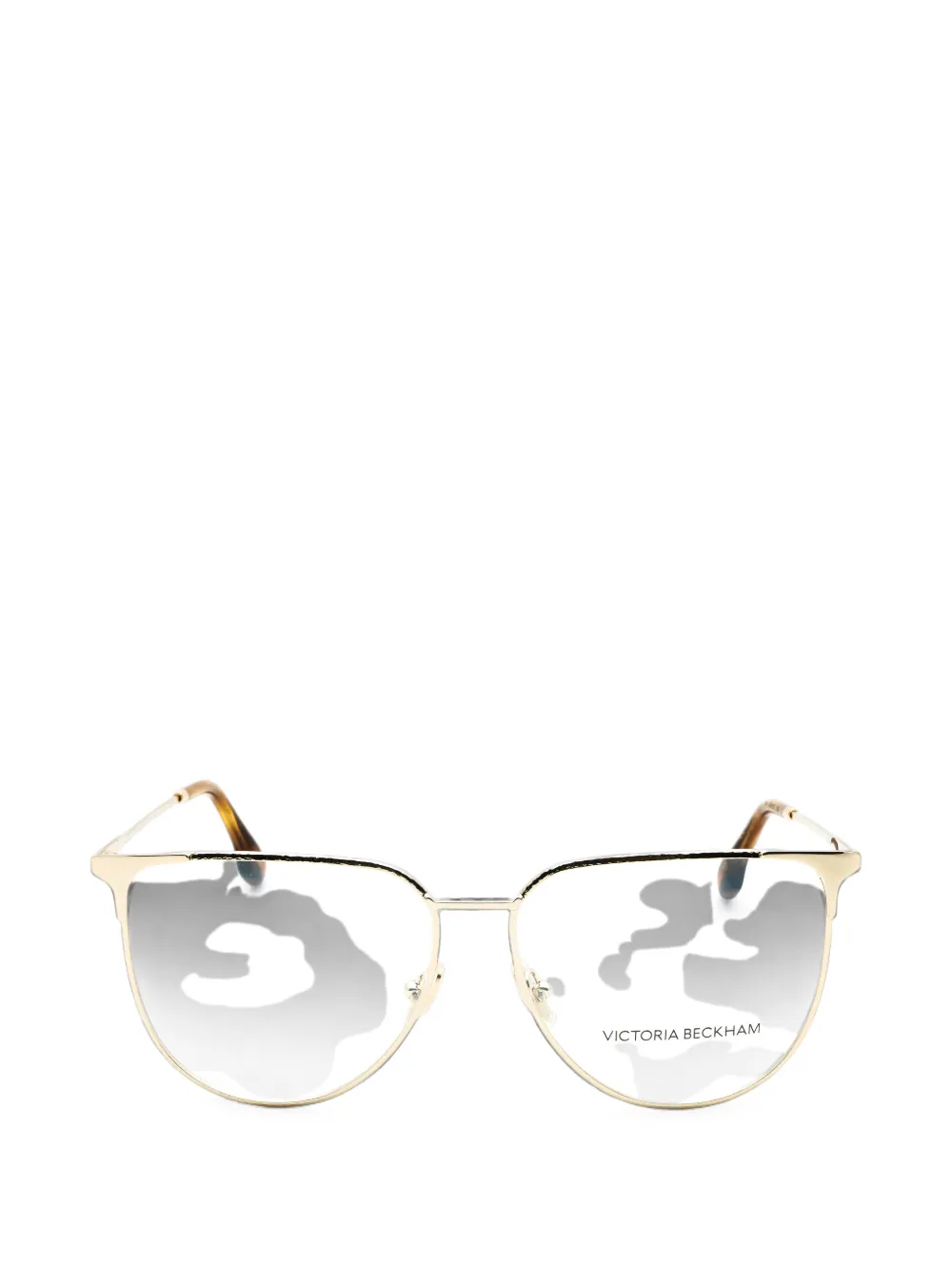 Victoria Beckham metal round-frame glasses · 55