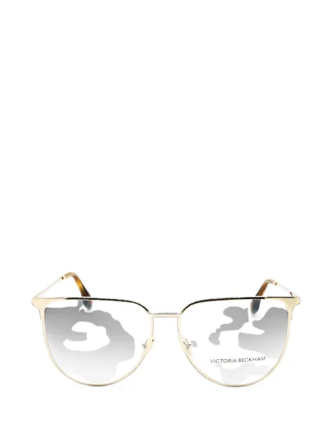 Victoria Beckham metal round-frame glasses