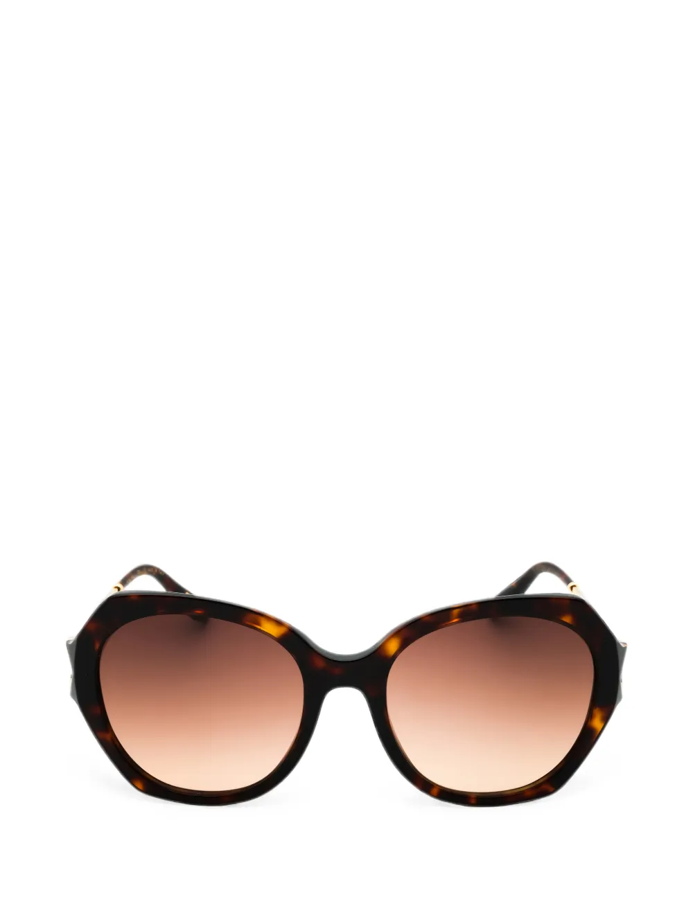 Chopard Eyewear oversized geometric-frame sunglasses