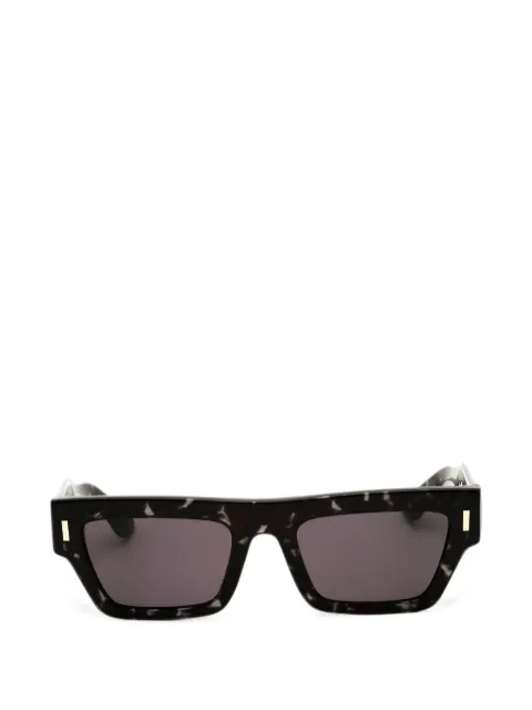 Calvin Klein tortoiseshell-effect rectangle-frame sunglasses
