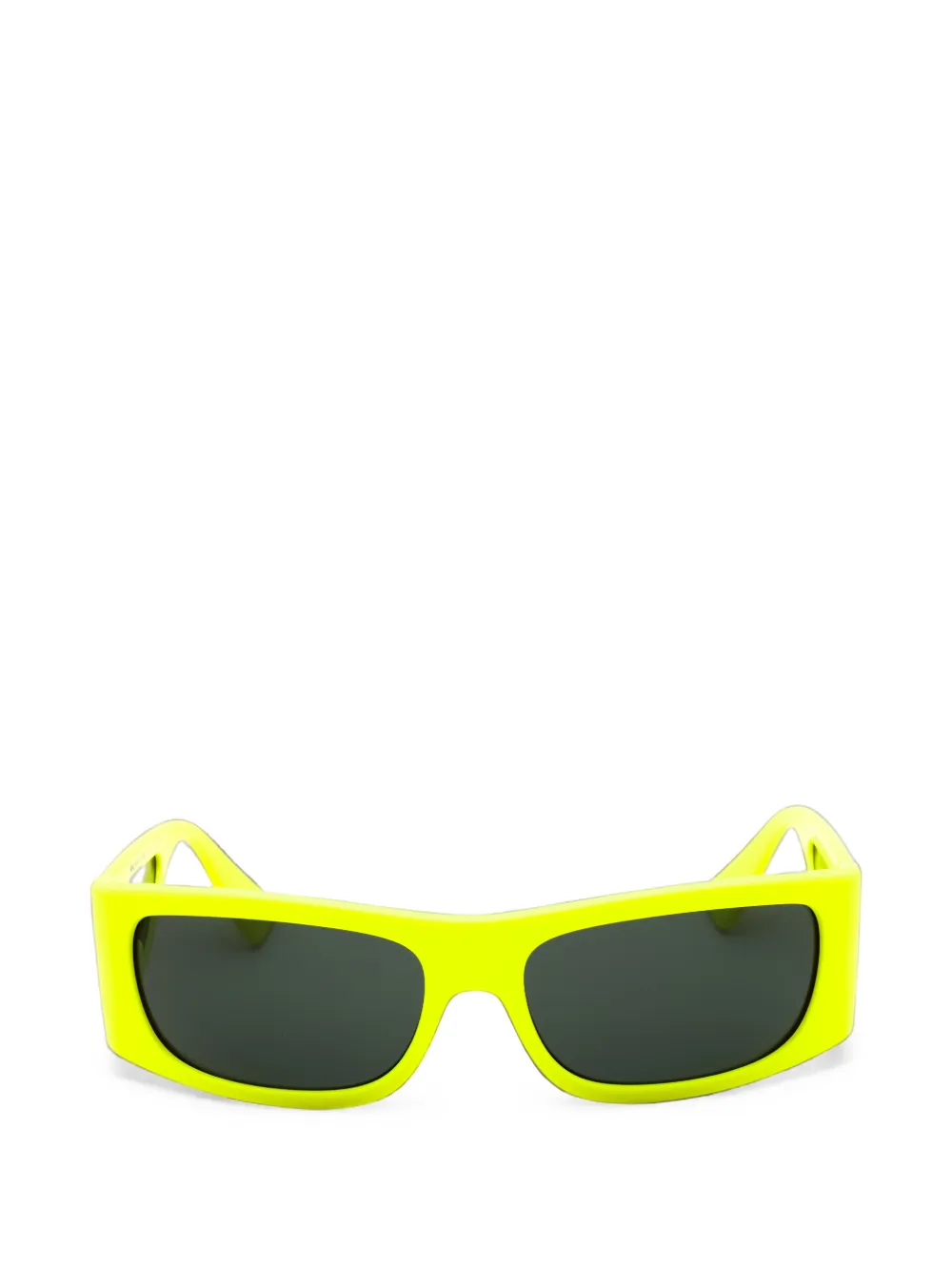 Versace Eyewear rectangle-frame sunglasses | Yellow | Image 1