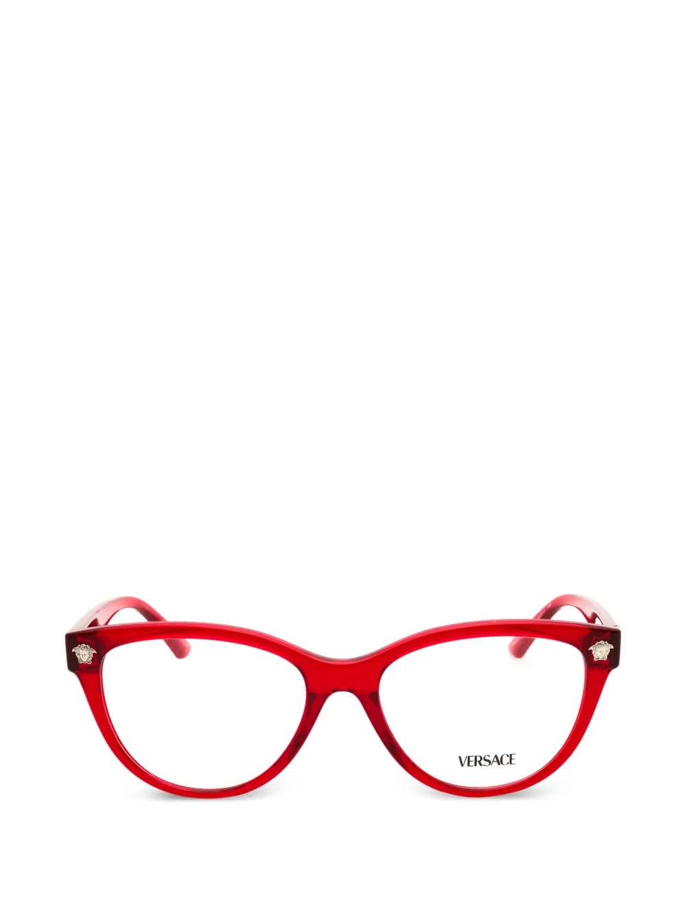 Versace Eyewear Medusa oval-frame glasses · 52