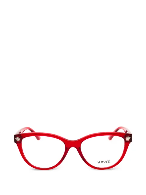 Versace Eyewear Medusa oval-frame glasses