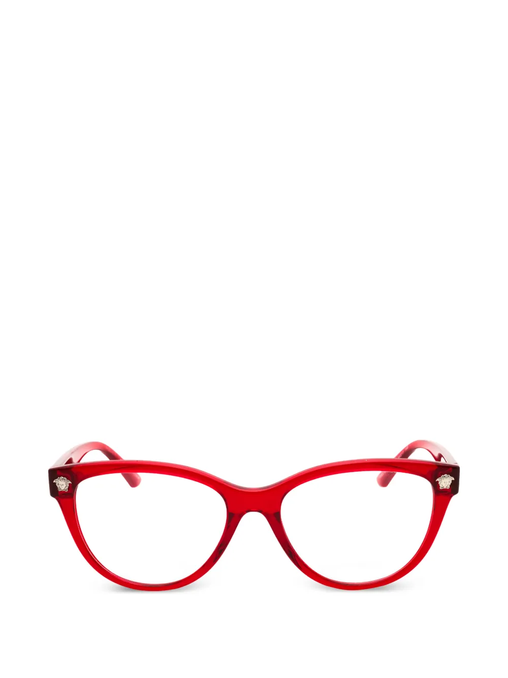 Versace Eyewear Medusa oval-frame glasses