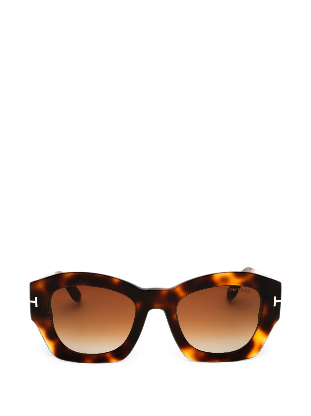 TOM FORD Eyewear tortoiseshell-effect sunglasses - Marrone