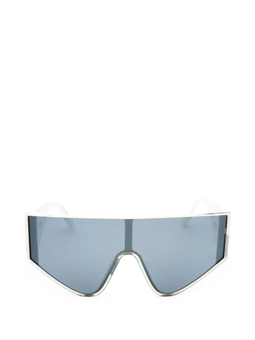 Karl Lagerfeld shield geometric-frame sunglasses - Toni neutri