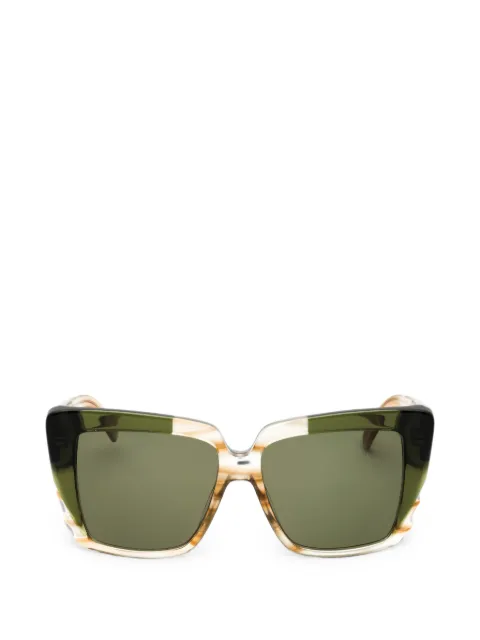 Ferragamo lentes de sol con armazón cuadrada oversize