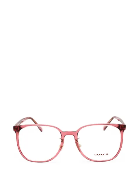 Coach round-frame glasses