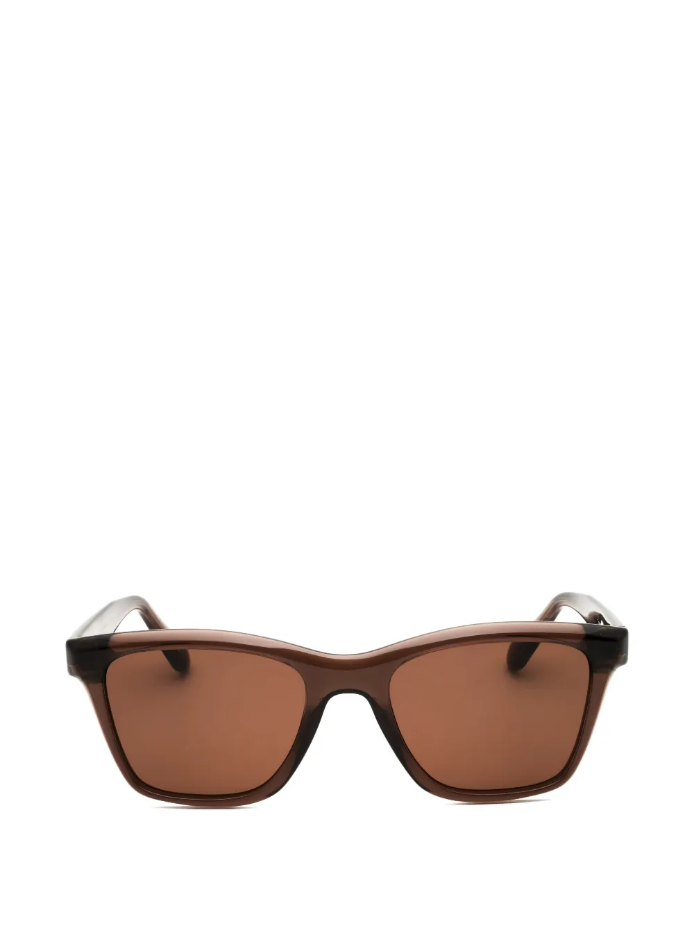 Ferragamo Eyewear Rectangle-frame Sunglasses In Brown