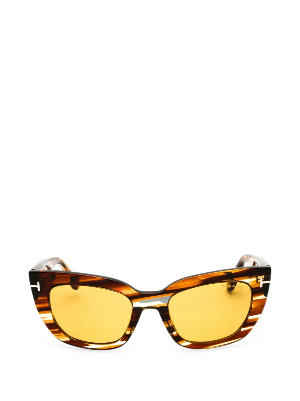 TOM FORD Eyewear cat-eye sunglasses - Marrone