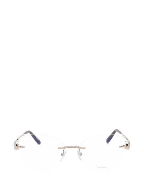 Chopard Eyewear cat-eye rimless glasses