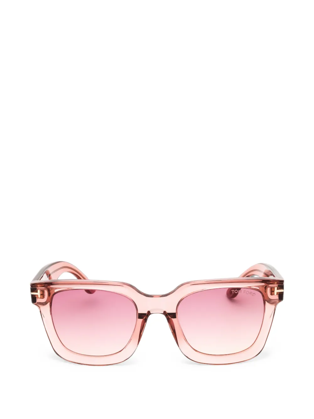 TOM FORD Eyewear rectangle-frame sunglasses - Rosa