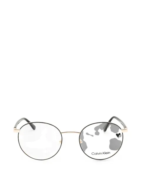 Calvin Klein round-frame glasses