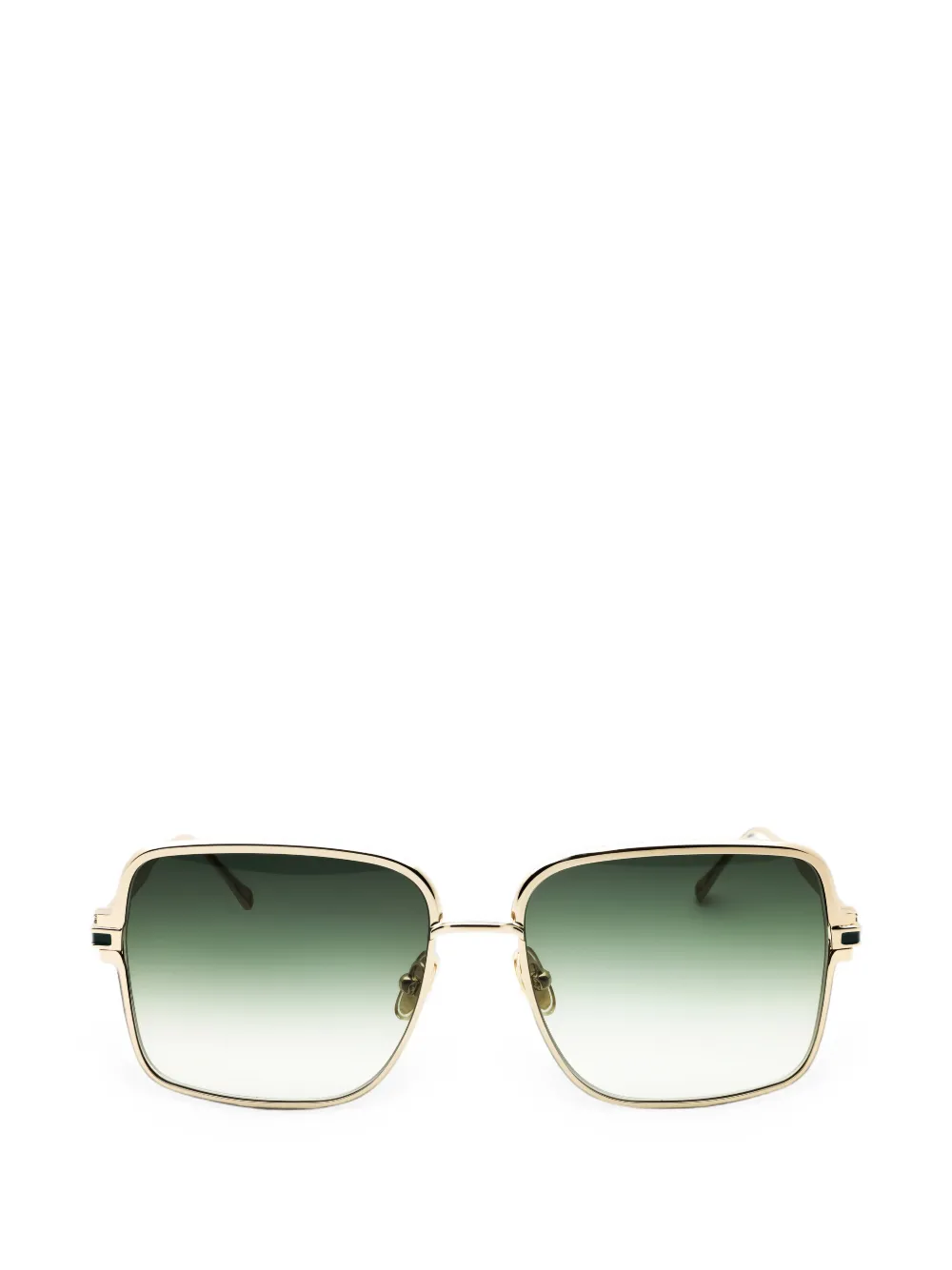 Ferragamo square-frame sunglasses - Oro