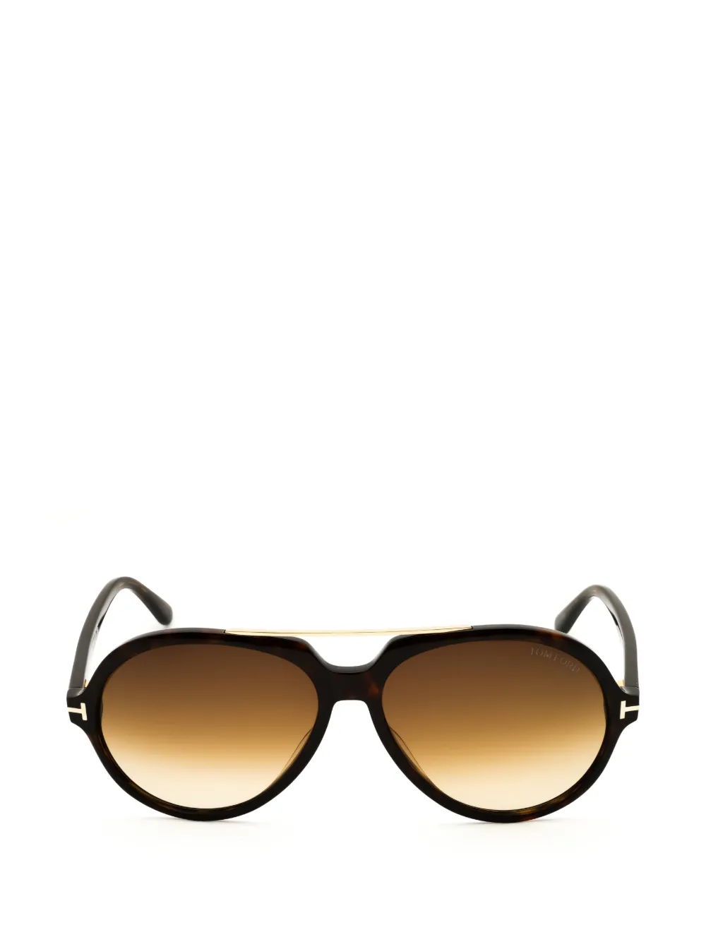 TOM FORD tortoiseshell-effect FT1210 sunglasses - Marrone