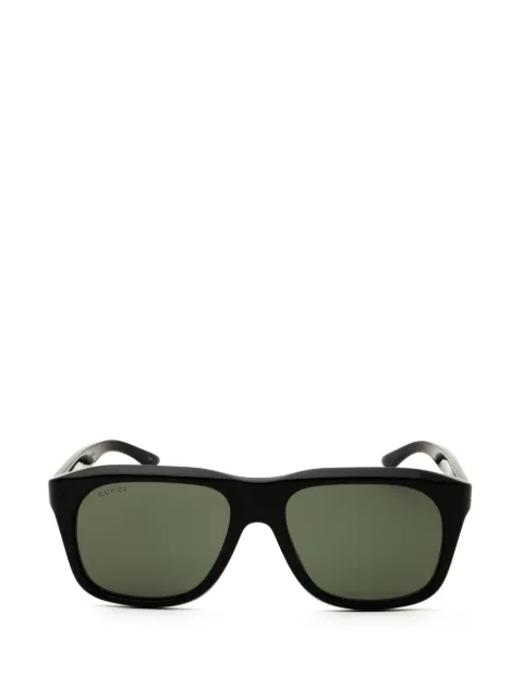 Gucci Sonnenbrille mit eckigem Gestell