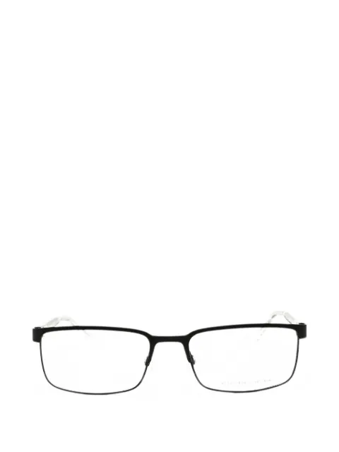 Tommy Hilfiger rectangle-frame logo-plaque glasses