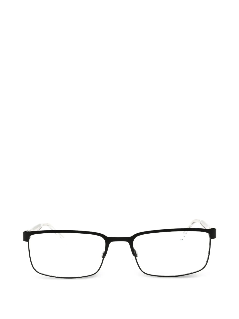 Tommy Hilfiger rectangle-frame logo-plaque glasses