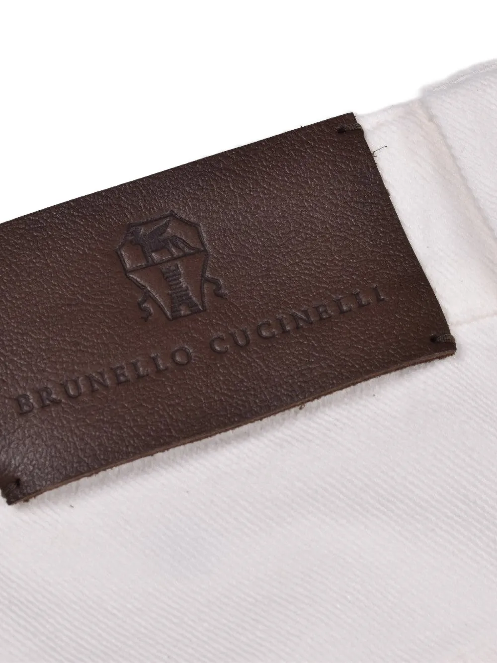 Brunello Cucinelli Straight broek Wit