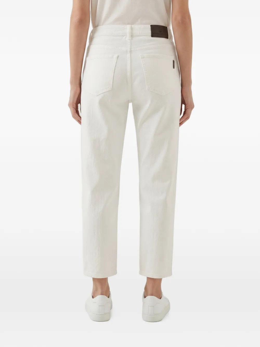 Brunello Cucinelli Straight broek Wit