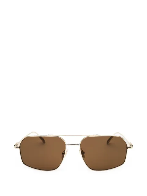 Ferragamo Eyewear Sonnenbrille mit eckigem Gestell
