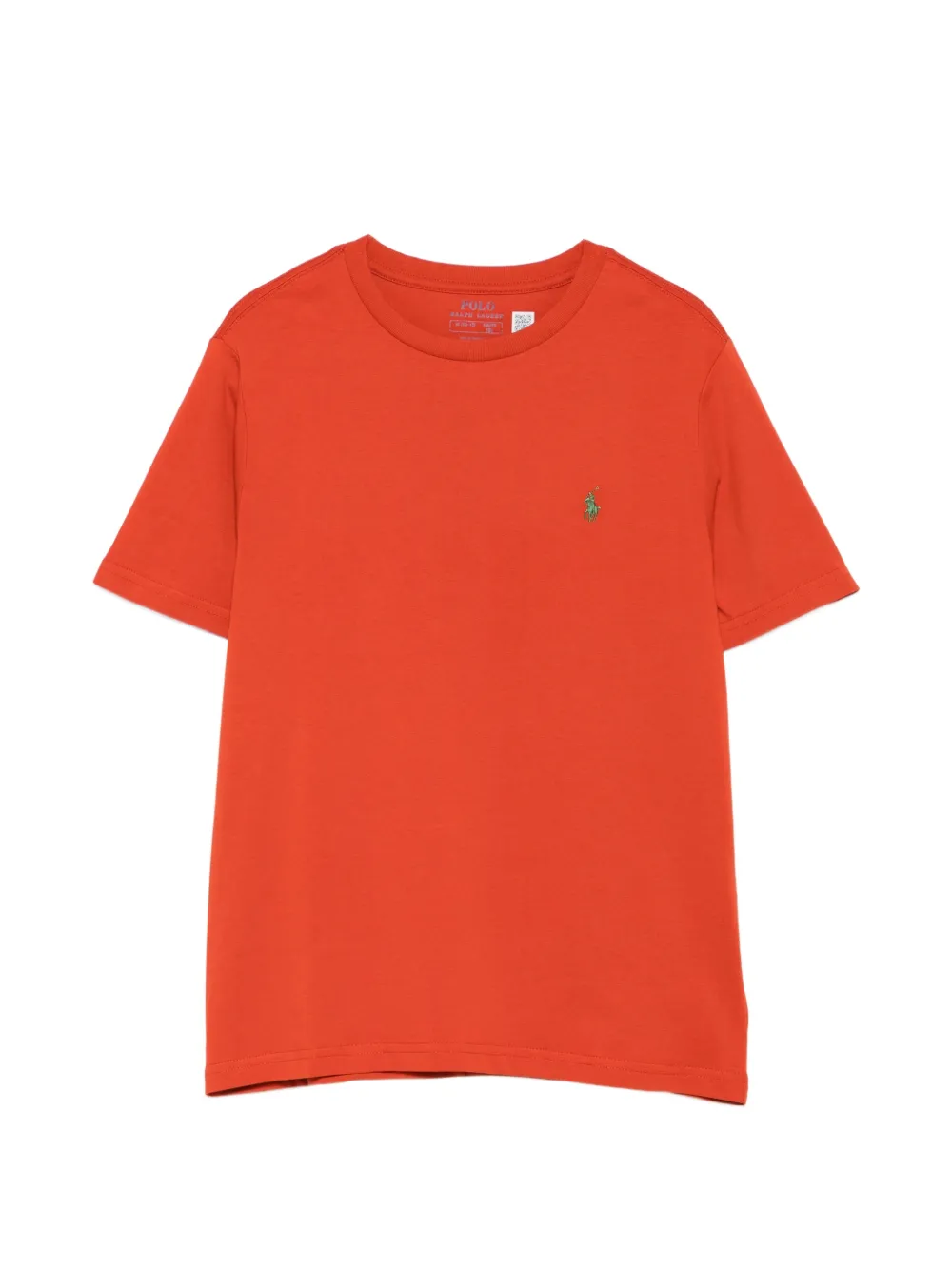 POLO RALPH LAUREN KIDS T-shirt Pony con ricamo - Arancione