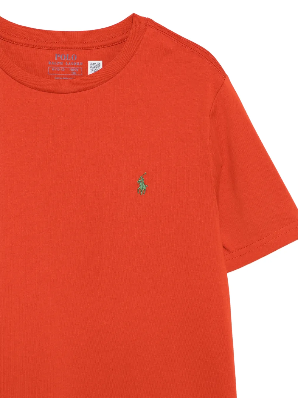 POLO RALPH LAUREN KIDS Pony T-shirt met borduurwerk Oranje