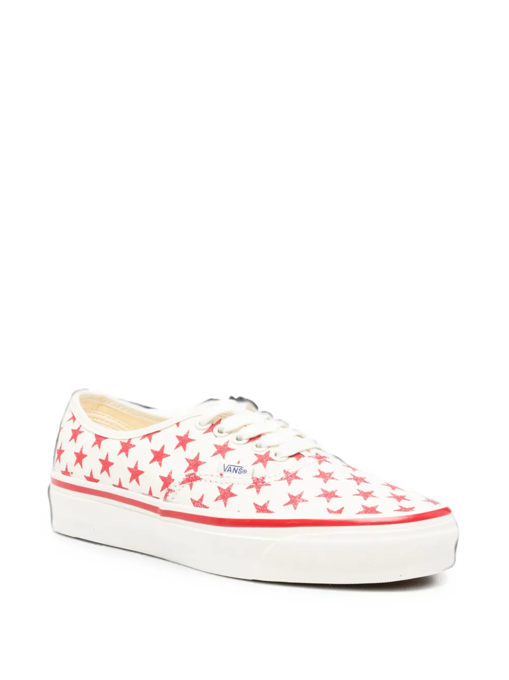 Vans LX Authentic star-print sneakers Beige