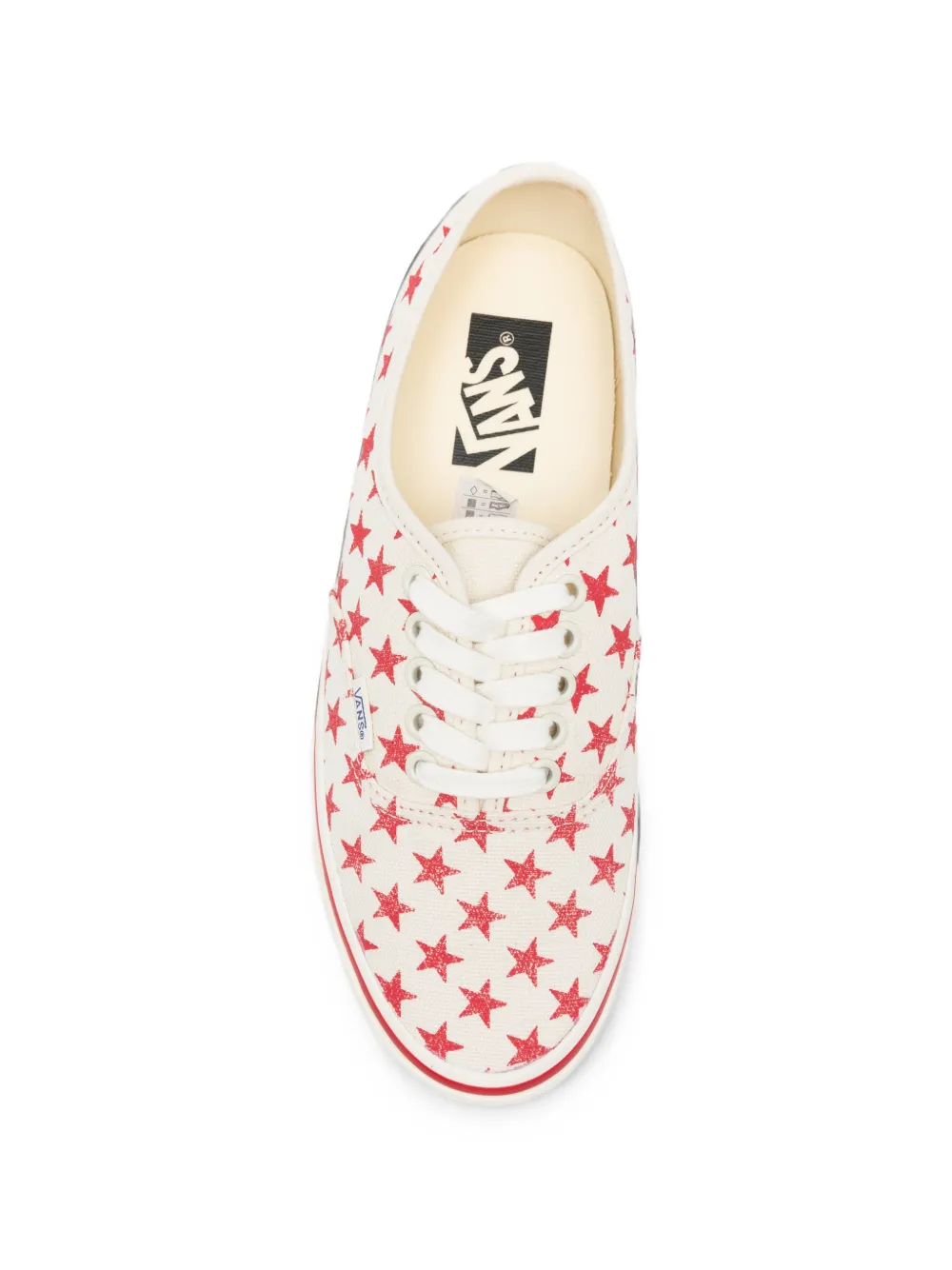 Vans LX Authentic star-print sneakers Beige