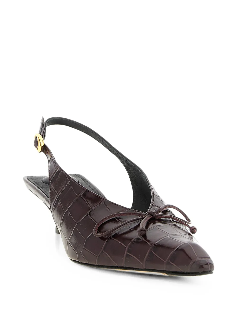 Jacquemus Les Slingbacks Cubisto B pumps Rood