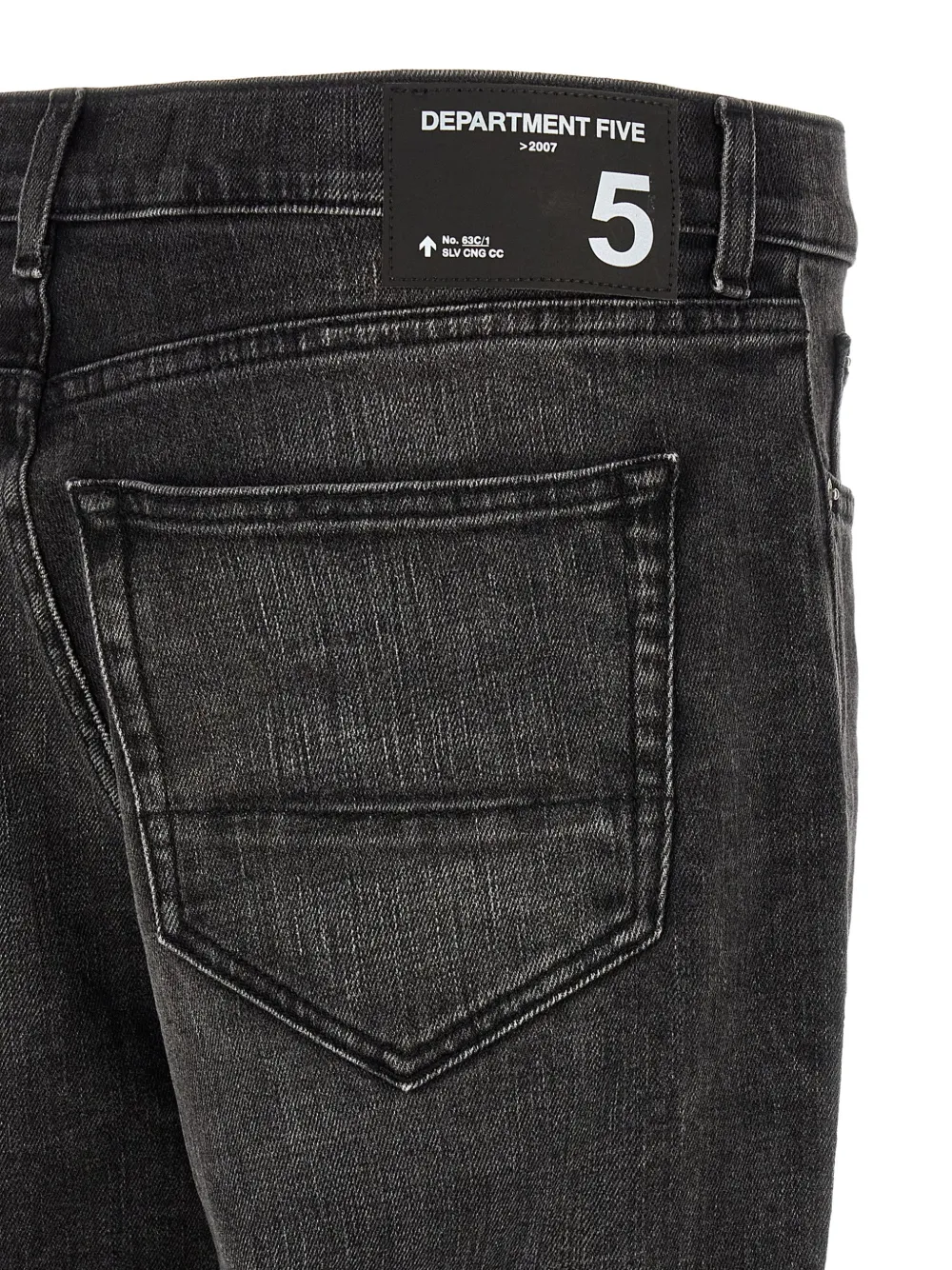 Department 5 Musso jeans met toelopende pijpen Zwart