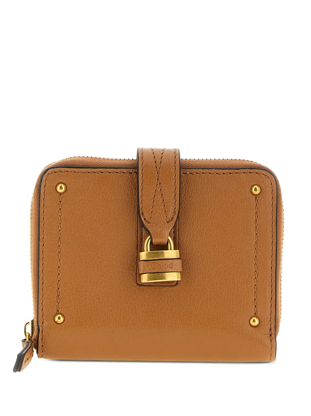 Chloé Paddington leather wallet - Marrone