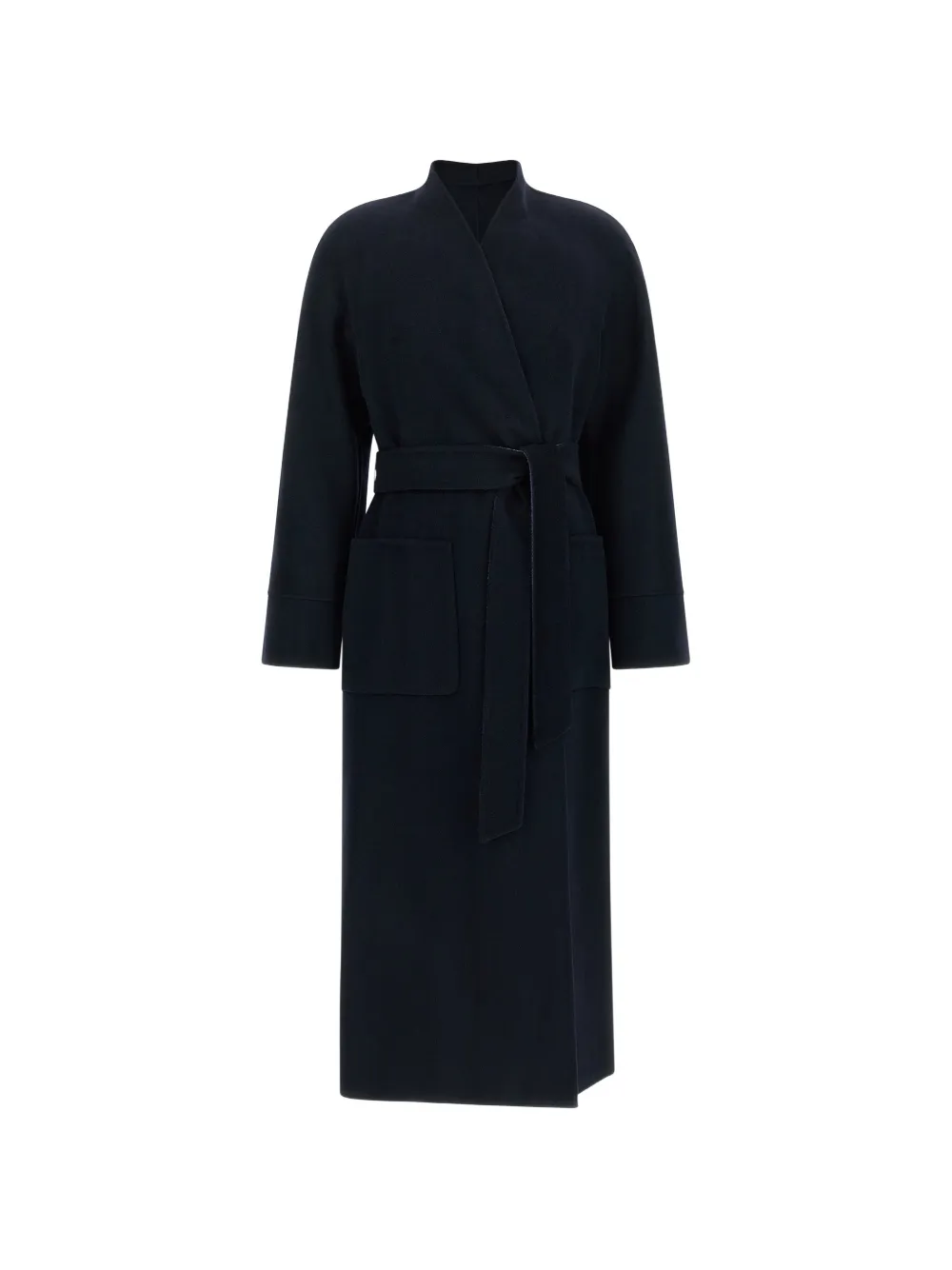 Max Mara Nodo reversible coat - Blu
