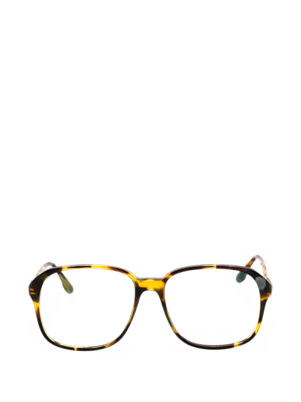 Victoria Beckham Eyewear tortoiseshell-effect square-frame glasses