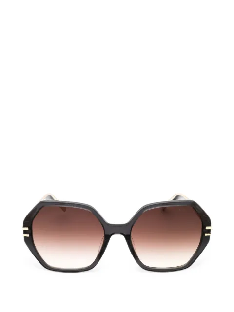 Chopard oversized geometric-frame sunglasses