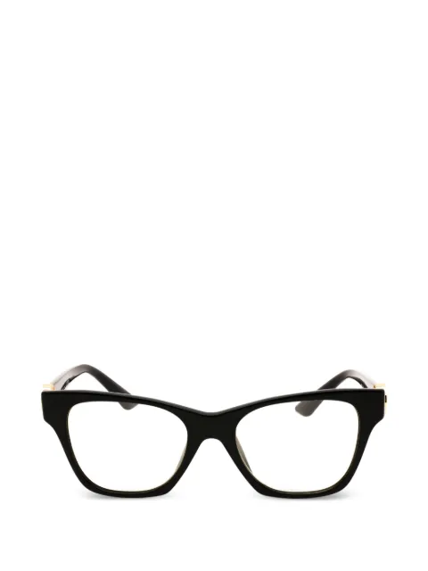 Versace Eyewear Medusa-embellishment cat-eye glasses
