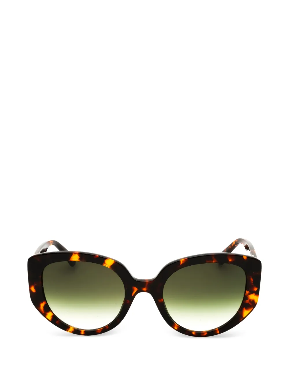 Moschino Eyewear tortoiseshell-effect cat-eye sunglasses