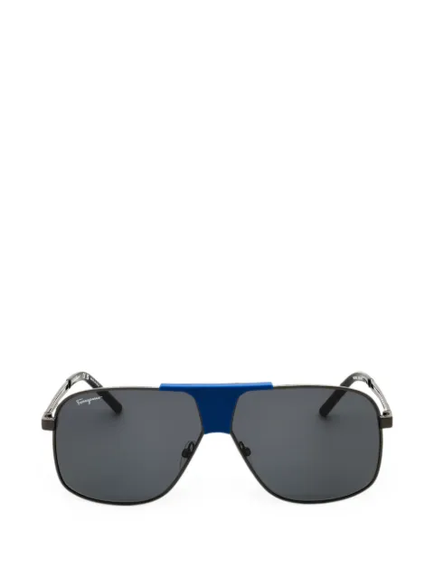 Ferragamo Eyewear lentes de sol con armazón geométrica