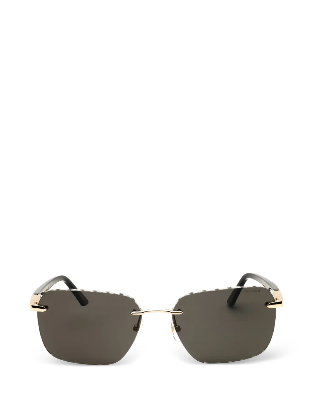 Chopard rectangle-frame sunglasses