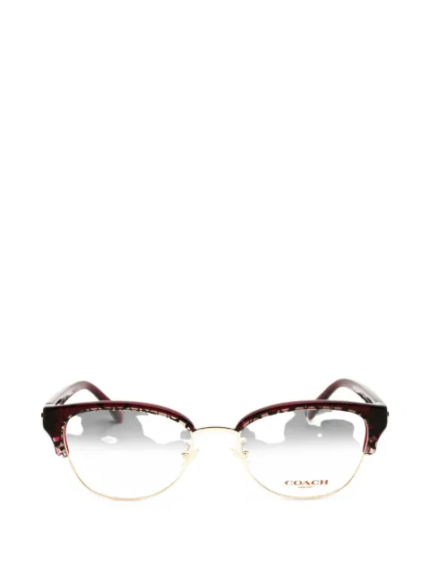 Coach cat-eye frame glasses