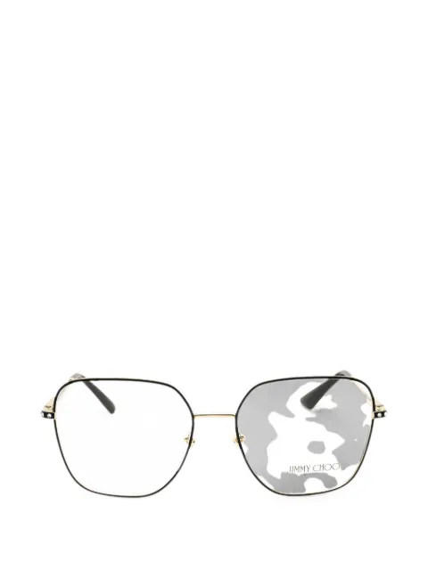 Jimmy Choo Eyewear geometric-frame glasses