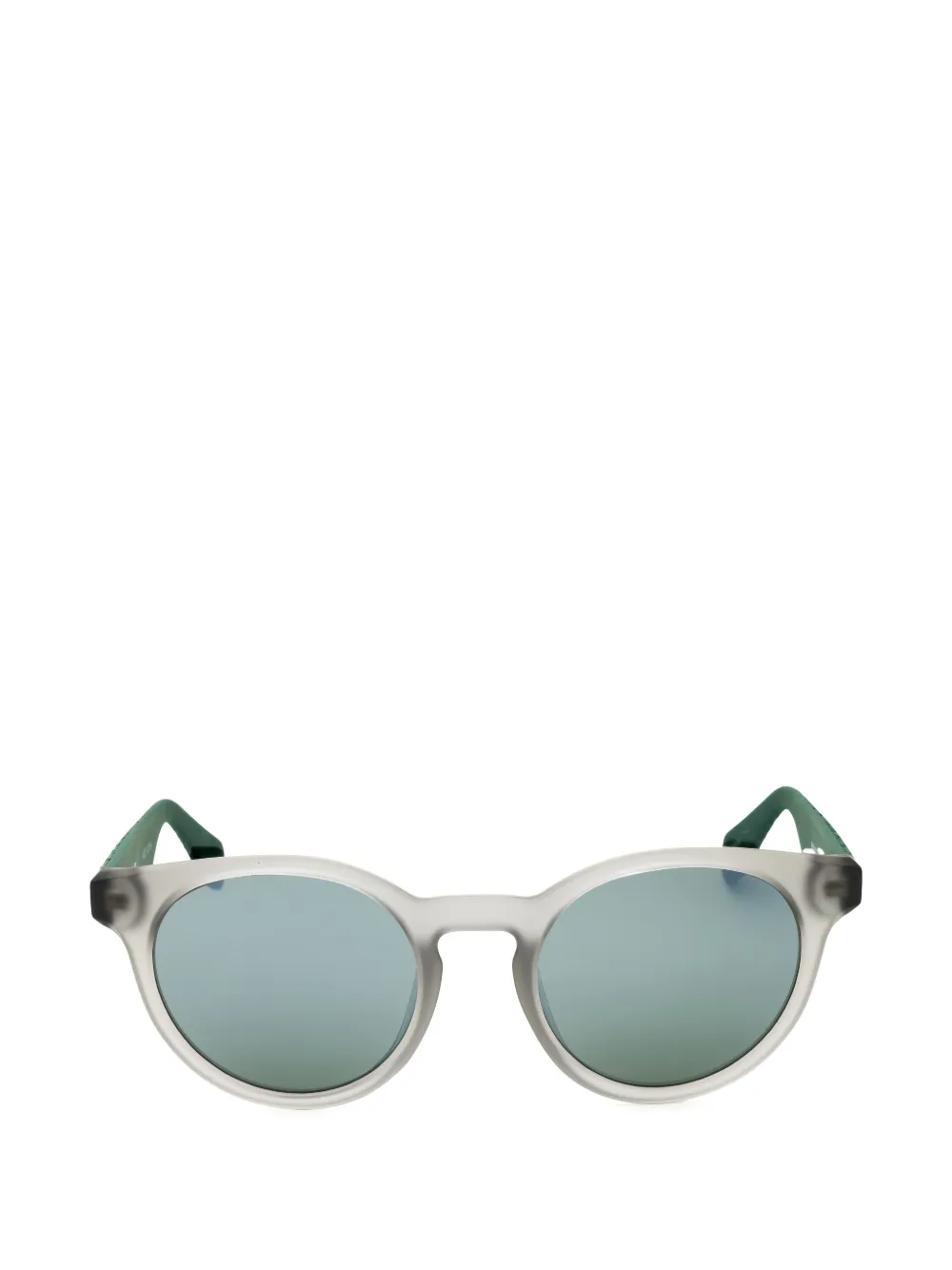 adidas colour-block round-frame sunglasses - Toni neutri