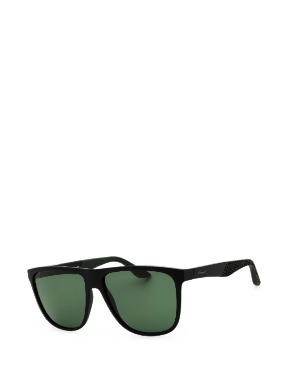 Ferragamo Eyewear Zonnebril met piloten montuur Zwart