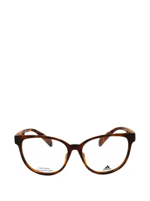 adidas tortoiseshell-effect cat-eye frame glasses