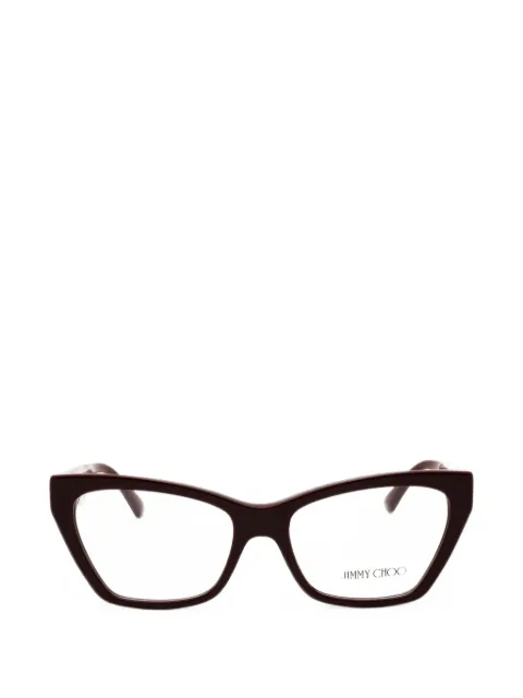 Jimmy Choo Eyewear gafas con montura cat eye