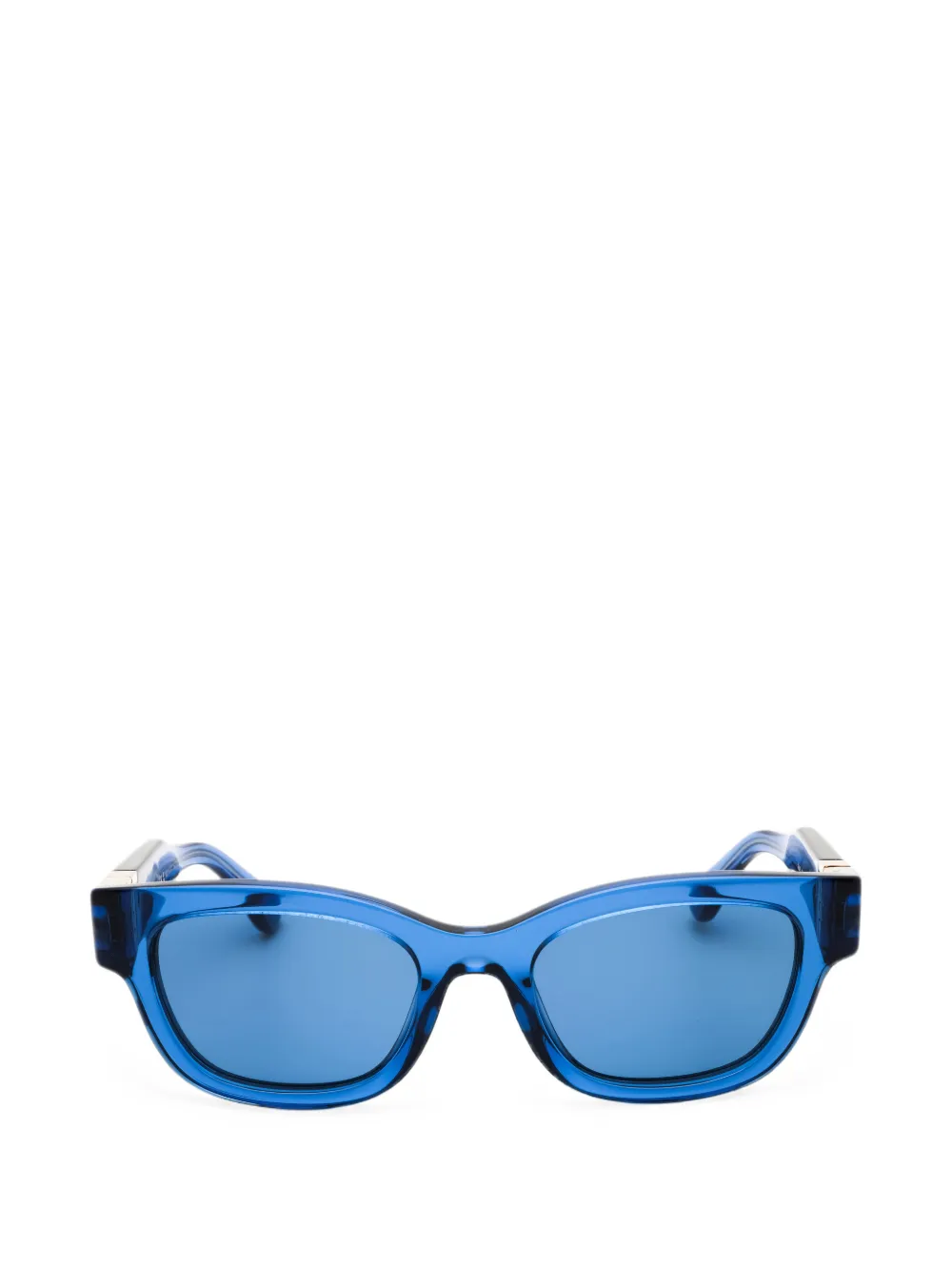 Ferragamo Eyewear Gancini rectangular sunglasses · 52