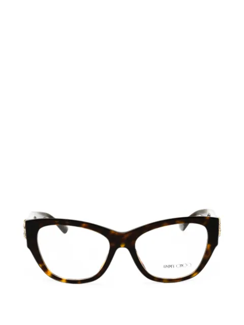 Jimmy Choo Eyewear gafas con montura cat eye