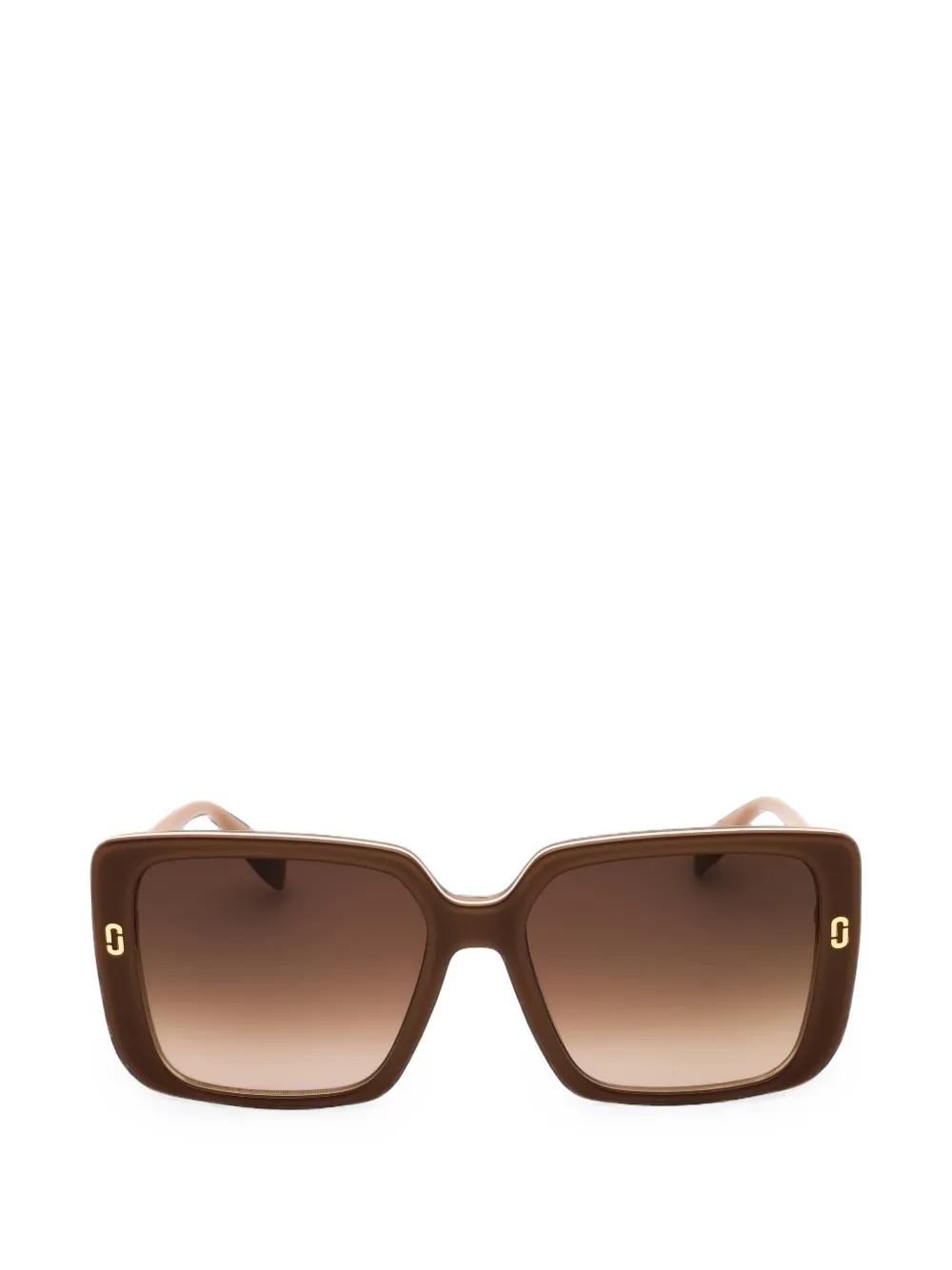 Marc Jacobs Square-frame Sunglasses In Brown