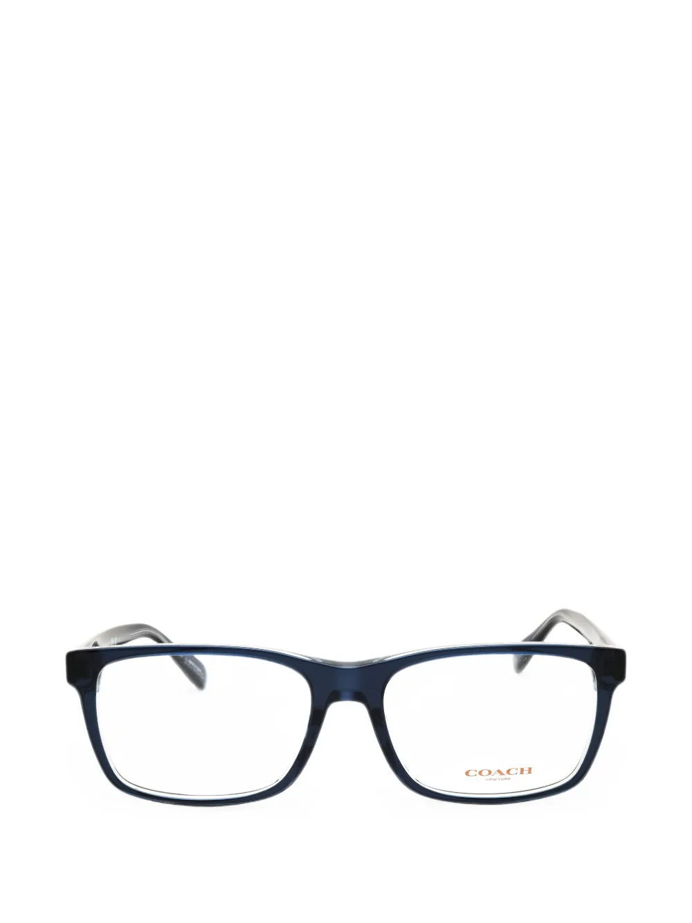 Coach rectangle-frame glasses - Blu